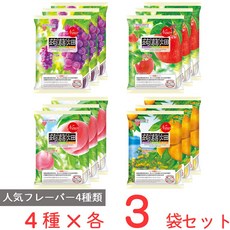 만난라이프 일본 곤약젤리 복숭아 사과 포도 귤 4가지 맛 12봉지 한박스, 12개