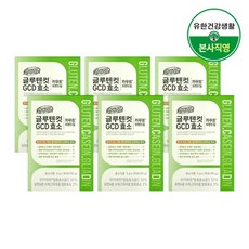 유한건강생활 코어리셋 GCD카무트효소 식물유래 6박스 총6개월분, 90g, 6개