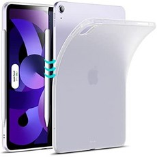 일본직발송 3. ESR IPAD AIR 5 케이스 2022 (5세대) 매트 케이스 IPAD AIR 4 케이스 2020 반투명 TPU 후면, One Size_반투명, 상세 설명 참조0, 상세 설명 참조0