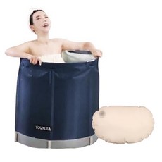 간편 조립! 배연정의 아뜨아뜨 안심 사우나 1인가구 전신욕 간이 욕조, 본품