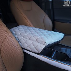 메이빈 순정형 엠보싱 팔걸이쿠션/EV6 전용, 모던블랙, 1개