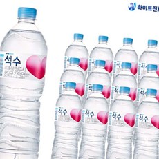 석수 1l 12개 생수 1리터 미네랄 워터 배달 물 먹는 샘물 물배달, 상세페이지 참조