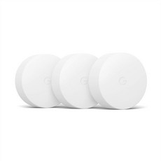 Google 구글 네스트 온도센서 Nest Temperature Sensor 써모스탯 센서, 3개 Pack