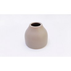 캔들아트 베이지 심플 도자기 용기, 350ml, 1개