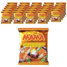 태국라면 마마 똠냠크리미(MAMA KOONG CREAMY) 55g X 30ea X 1BOX, 30개
