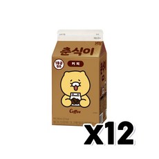 춘식이 커피우유 팩음료 500ml