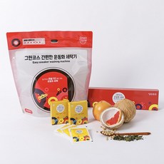 셀프잇 신발 클리너 운동화 여행용 세제 간편 빨래 휴대용 세탁기, 1세트, 225g