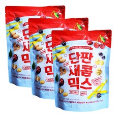 단짠 새콤 믹스 450g 혼합 믹스 견과 건과 건강 간식 안주, 3개