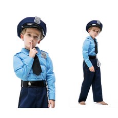 유아경찰코스튬