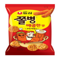 농심 쫄병 매콤한맛~ (90g), 82mg, 30개