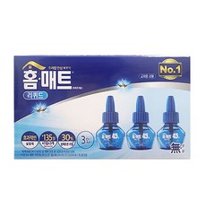 꽃휴일몰헨켈 홈매트 리퀴드 리필 45일무향 (3개입), 1