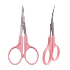 공예용 커브 가위 모루인형 부자재 털 정리 다듬기 재료 곡선가위 소품 DIY 공예, 1개 1개