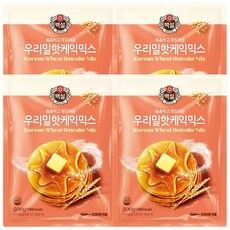 백설 우리밀 핫케익 믹스, 500g, 4개