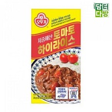 200g 지중해산 하이라이스 토마토 고형 오뚜기 4개 x 간짜장고형 직접볶은간짜장 오뚜기