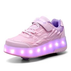 롤러슈즈 바퀴달린 바퀴휠 운동화 인라인 LED 힐리스 스케이트 롤러