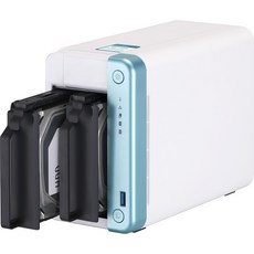 QNAP TS-251D-2G 2 Bay 홈 NAS 인텔 셀러론 J4005 CPU and One 1GbE 포트