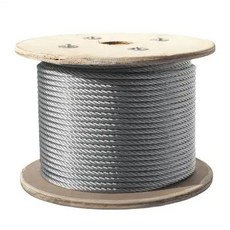 스텐 와이어 로프 0.8mm-10mm 100M 서스 SUS304 스텐레스 와이어줄, 1롤, 스텐와이어로프 4.0mm 7x19 100M