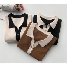 여자폴로가디건