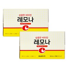 경남제약 비타민 레모나 드링크 100mlx10개입x2박스[총20병], 20병, 1ml