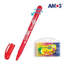 IWK450928AMOS 색연필 36색세트 파스넷