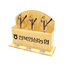 [만노] 사무용 돋보기세트 관공서 홍보용 민원용 원목무늬 아크릴 돋보기 스탠드 3단 (꽂이형), 2. 스탠드+고급돋보기세트