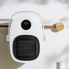 [초간단/무타공] 3초 발열! 클래파 욕실난방기 화장실 히터 PTC 온풍기, 그린, CPH-W181G