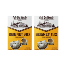 [해외]Cafe Du Monde Beignet Mix 프렌치 도넛 베녜 믹스 2팩, 2개, 793.8g