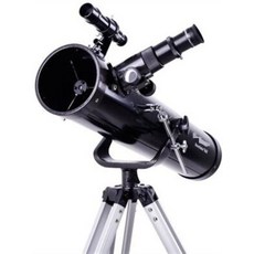 고성능 Celestron-파워시커 76AZ 천체 망원경 76700mm 반사 수평 경위대 브래킷 철제 삼각대, [01] 76AZ - 21044