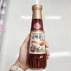 CJ백설 굴소스 350g(남해굴매콤한맛), 단품, 단품