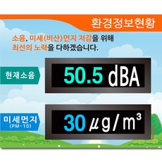 R-4번 공사현장소음측정기 소음전광판 비산먼지측정기 미세먼지현황판 공사소음측정, 1개