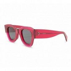 412505 / CELINE Zoe CL41446/S MU1 Women's 45mm Square Sunglasses Transparent