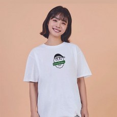 커플옷브랜드 힙합룩 성탄절 크리스마스 캐쥬얼 셔츠 가족사진코디 키밍 산타클로스 남자 U티 패밀리시밀러룩 그래픽 반팔티 !Izus