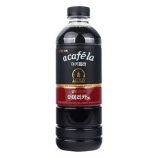 빙그레 아카페라 아메리카노 ALLDAY (1L x 12펫), 올데이 과테말라 안티구아  1Lx12펫, 12개, 1L