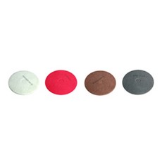 3M 마루광택기 패드 10인치 3M패드, 적색-세척용