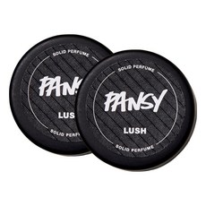 LUSH 러쉬 팬지 솔리드 퍼퓸 고체향수 6gx2개 Lush Pansy Solid Perfume, 6g, 2개