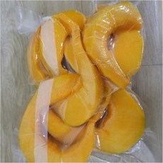 [한스푼푸드] 23년 손질 늙은호박 1kg 진공포장 국산, 1개