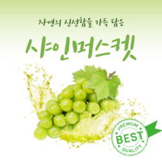 프레시팜 상큼달콤 신선한 샤인머스켓, 1개, 1kg 가정용 - 프레시팜