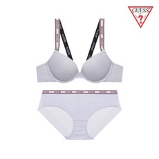 게스 속옷 언더웨어 오프숄더 쿨메쉬 캐주얼 브라팬티세트LGYGBWBR312BP312LGY AOZ335 TIB148