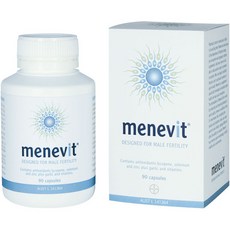 메네비트 Menevit 임신준비 남성 멀티비타민 90정, 1개 - menitrustlp