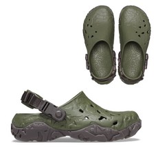 크록스 올터레인 아틀라스 클로그 여성 남성 샌들 슬리퍼 Army Green