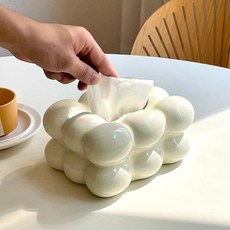 [예쁜 디자인] 거실테이블 낮은 테이블 거실 소파 테이블 모던 인테리어, 1 냅킨 케이스 (아이보리)