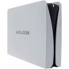 Avolusion PRO 5Y 화이트 8TB 게임 콘솔용 외장 게이밍 하드 드라이브 USB 3.0 PS5 PS4