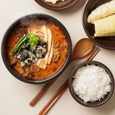 기타 [담그루] 죽순과 우렁이로 더욱 진한 남원식 죽순우렁 추어탕 400g 4팩