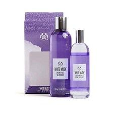 The Body Shop Fragrance Mist 100 ml and Shower Gel 250 ml Duo (White Musk), 단일상품
