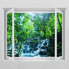 사진을창문시트지