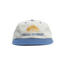 헬로 선라이즈 볼캡 Two Tone Washed OG Logo 6Panel Cap_Beige & Vintage Blue