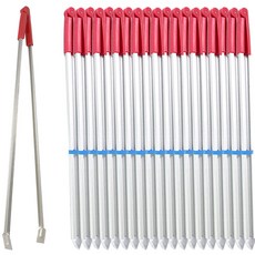 더사모아 청소 휴지 쓰레기 긴 다용도 70cm 환경 집게, 20개, 빨강