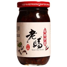 老媽拌麵 麻辣拌醬，10種辛香料，手工拌炒，沾醬/火鍋鍋底, 225ml, 1罐