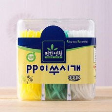 롯데 편한생활 PP 이쑤시개(사각) (300개입), 2개