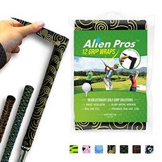Alien Pros Golf Grip Wrapping Tapes (3-Pack) - Innovative Golf Club Grip Solution - Enjoy a Fresh Ne, 1
